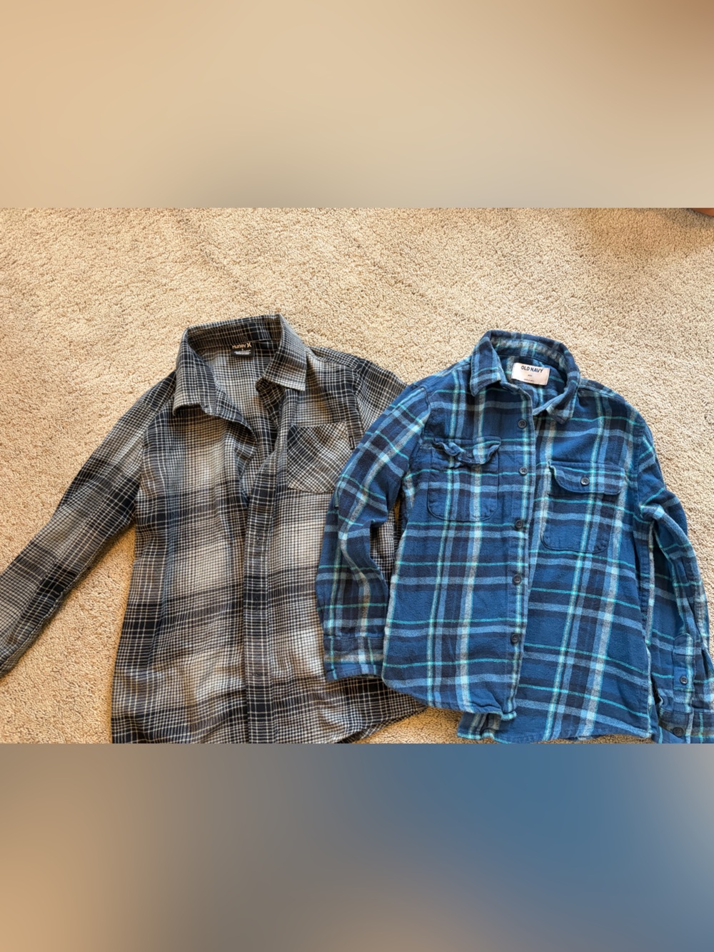 Hurley and Old Navy Button-Up Shirt for Kids